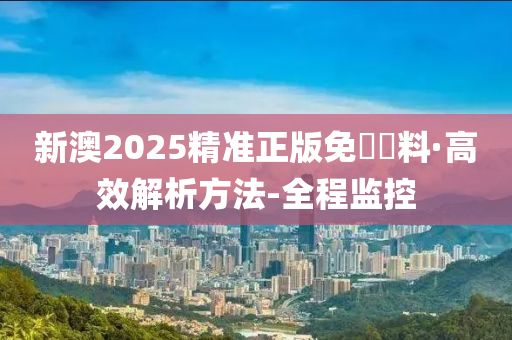 新澳2025精准正版免費資料,警惕虚假宣传,全面解释落实.